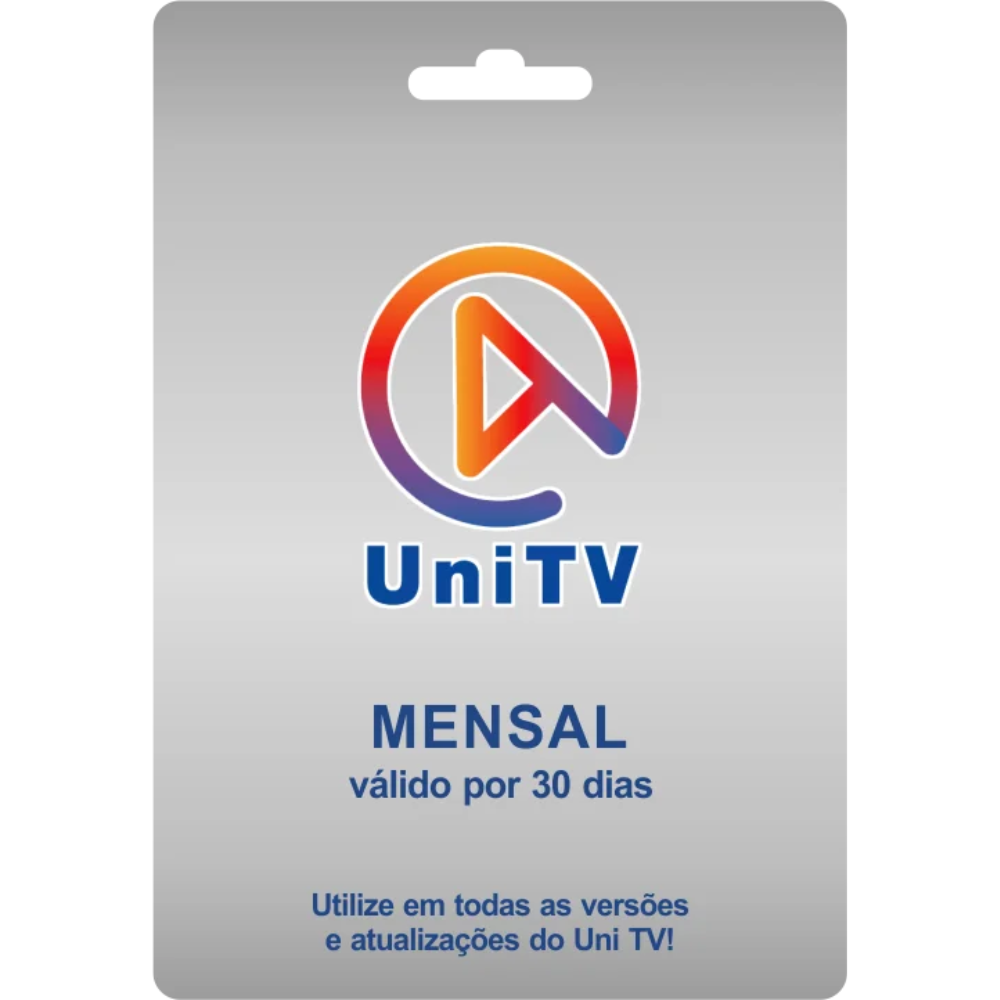 Gift Card UniTV Mensal